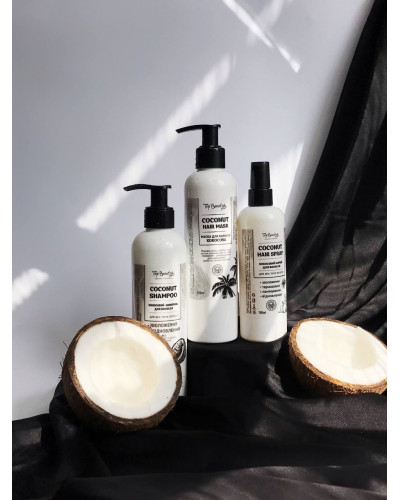 Маска для волосся кокосова з ефектом ламінування Top Beauty Coconut Hair Mask 250 мл