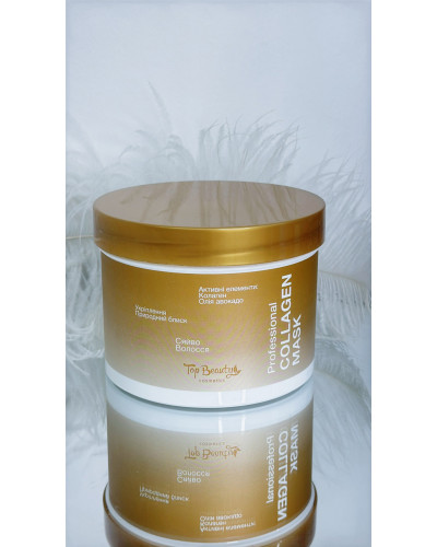 Маска для волосся з колагеном зволожуюча 500 мл Top beauty Collagen Mask