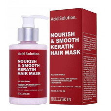 Поживна маска для волосся Hollyskin Acid Solution Nourishing & Smooth Keratin Hair Mask