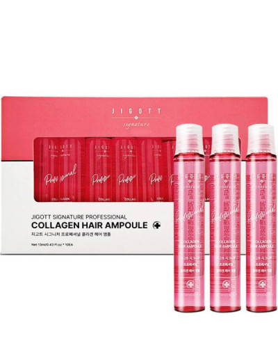 Філер для волосся Jigott з колагеном Signature Professional Collagen Hair Ampoule