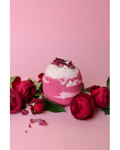 Бомбочка для ванні "Трояндовий бум" F093 •Fayno Soap (260g)