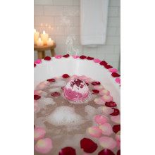 Бомбочка для ванні "Трояндовий бум" F093 •Fayno Soap (260g)