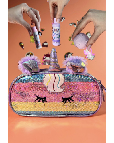 Подарунковий набір: пенал із косметикою для дівчаток Baylis & Harding Beauticology Sprinkles Pencil Case Gift Set