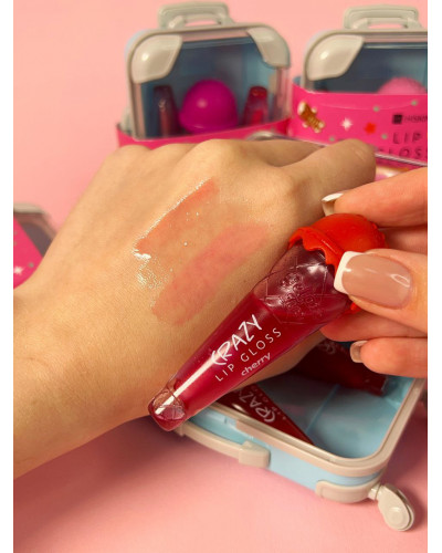 Набір подарунковий блисків для губ у валізі - HiSkin Lip Gloss Sweet Set 