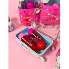 Набір подарунковий блисків для губ у валізі - HiSkin Lip Gloss Sweet Set 