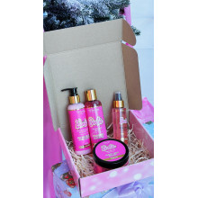 Бокс подарунковий Barbie pink 4 товари в коробці Top beauty