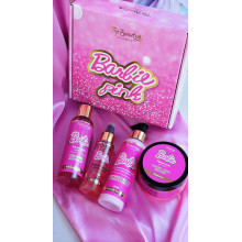 Бокс подарунковий Barbie pink 4 товари в коробці Top beauty