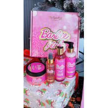 Бокс подарунковий Barbie pink 4 товари в коробці Top beauty