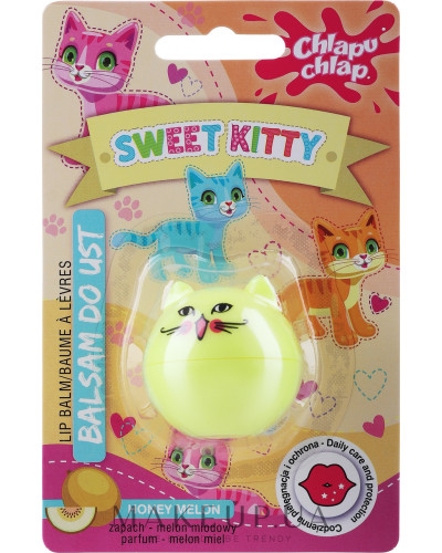 Бальзам для губ дитячий Chlapu Chlap SWEET KITTY — Nectarine