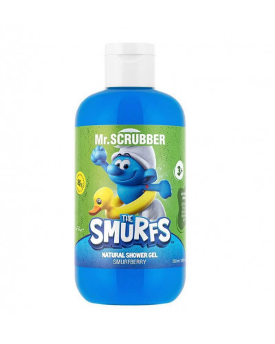 Натуральний дитячий гель для душу The Smurfs Smurfberry Mr.SCRUBBER