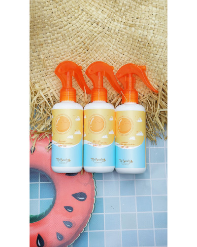 Дитячий сонцезахисний лосьйон SPF 50 top beauty для обличчя та тіла