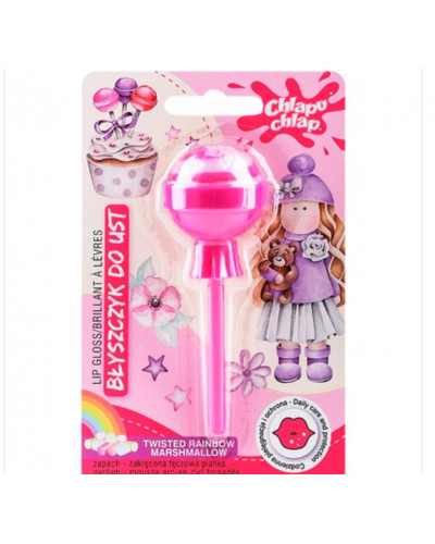 Блиск для губ Chlapu Chlap Lip Gloss Twisted Rainbow Marshmallow