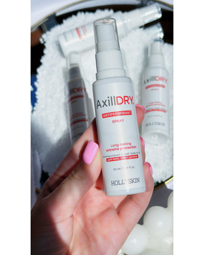 Антиперспірант-спрей тривалої дії HOLLYSKIN Axilldry.