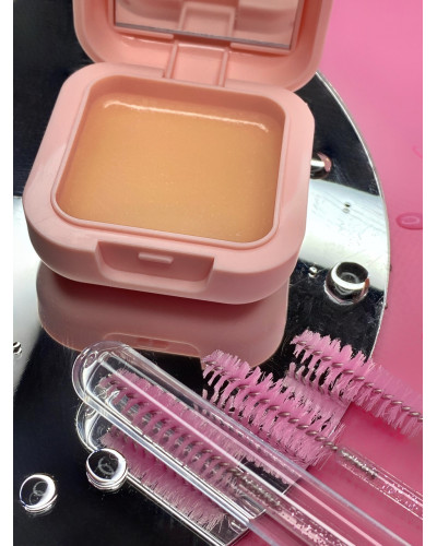 Мило-фіксатор та щіточки для брів Girlwood Brow Fixing Soap