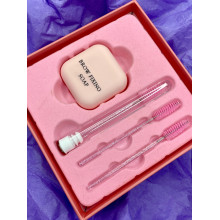 Мило-фіксатор та щіточки для брів Girlwood Brow Fixing Soap