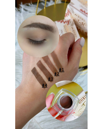 Гелева помадка для брів Neverti Brow Tastic