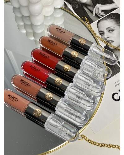 Блиск для губ Kiko double touch No130