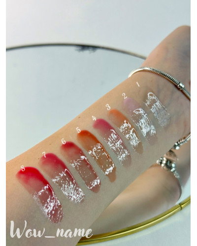 Блиск для губ Neverti 3D Plumping Intense Lipgloss рідкий зволожуючий