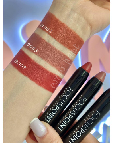 Помада-олівець для губ з матовим фінішем TopFace Focus Point Matte