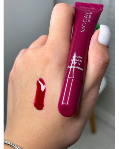 Бальзам для губ MODAY Femme Fatale Peptides Lips на основі пептидних комплексів Maxi-Lip та VOLUFORM 10 мл