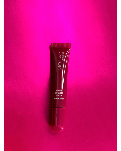 Бальзам для губ MODAY Femme Fatale Peptides Lips на основі пептидних комплексів Maxi-Lip та VOLUFORM 10 мл