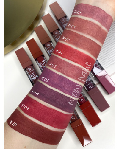 Рідка матова помада для губ GOLDEN ROSE liping my matte