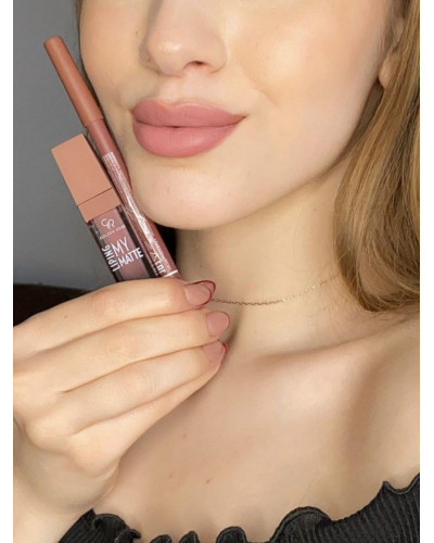 Рідка матова помада для губ GOLDEN ROSE liping my matte