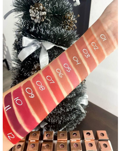 Матова помада для губ із кокосовою олією Topface Instyle Matte