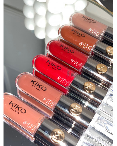 Блиск для губ Kiko double touch