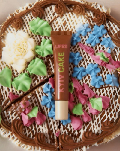 Блиск для збільшення губ Lipper Lipss Kyiv cake