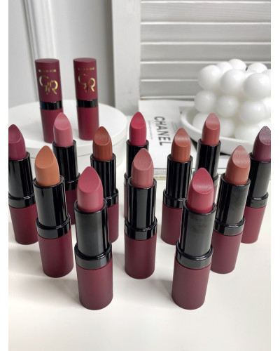 Матова губна помада Golden Rose Velvet Matte Lipstick 12
