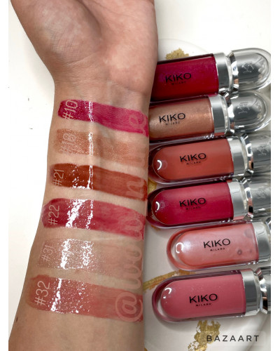 Блиск для губ Kiko Milano 3d hydra lipgloss