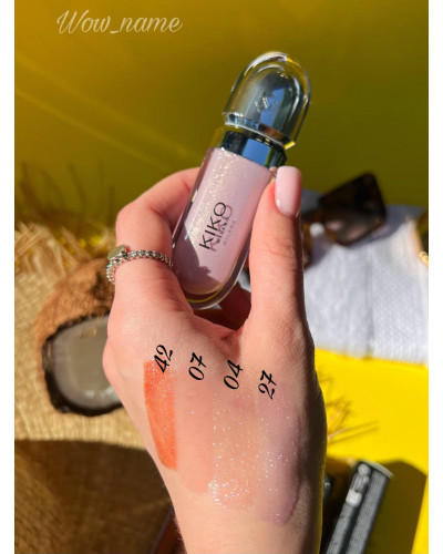 Блиск для губ Kiko Milano 3d hydra lipgloss