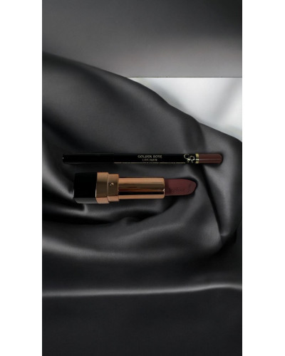 Осінній набір для губ олівець Golden Rose Lipliner #223 та помада Topface Instyle Matte # 06