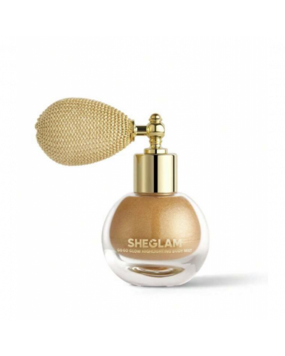 Хайлайтер-спрей для обличчя і тіла Sheglam go go glow highlighting body mist