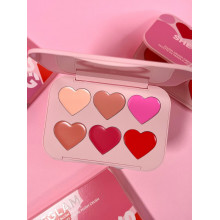 Кремові рум'яна від Sheglam Flush Crush Cream Blush Pallette