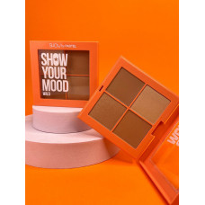 Набір рум'ян для обличчя Pastel Show Your Mood Wild Blush Palette Coral