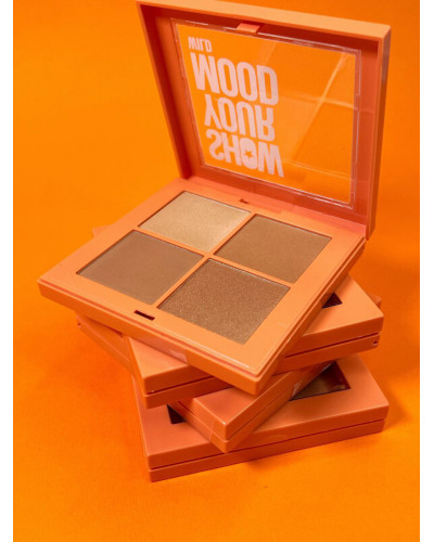 Набір рум'ян для обличчя Pastel Show Your Mood Wild Blush Palette Coral