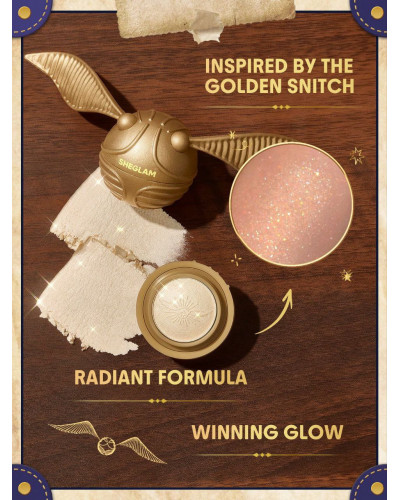 Лімітований хайлайтер для обличчя Гаррі Поттер SHEGLAM Harry Potter Golden Snitch Highlighter