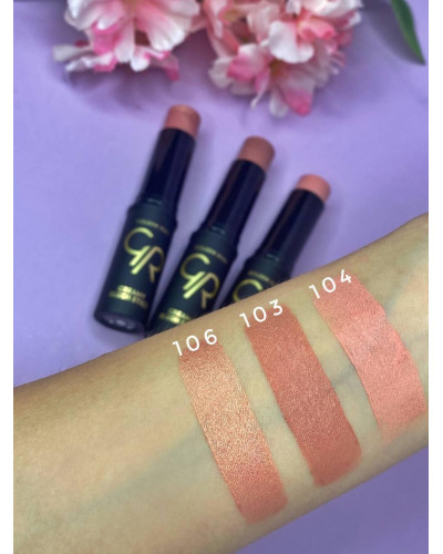 Кремові рум'яна в стику Golden Rose Creamy Blush Stick