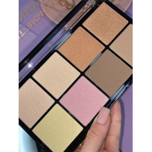 Палетка для контурінгу обличчя Malva cosmetics elegant