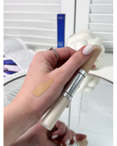 Дует консилера та бази для контуру очей Kiko Blue Me Perfecting Concealer & Eye Primer Duo