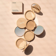 Пудра компактна тонуюча зі світловідбиваючими частинками Paese Illuminating Covering Powder 1C