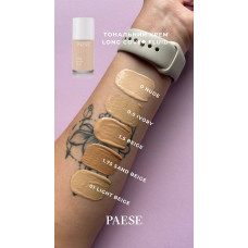 Тональний крем вирівнюючий Long Cover Fluid Paese 00