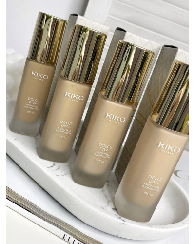 Тональний крем KIKO Milano Dolce Diva Fresh Feel Foundation SPF 30 №02