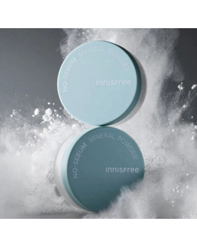 Мінеральна матуюча прозора пудра INNISFREE No Sebum Mineral Powder