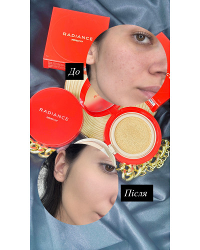 Тональна основа-кушон Missha Radiance Perfect-Fit Cushion Foundation SPF 50, 15г