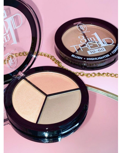 Палітра для контурингу обличчя Trend To-Go Face Contouring Palette Triumpf