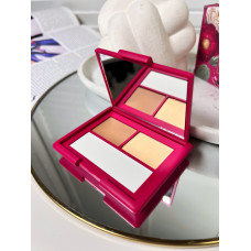 Палітра для обличчя: бронзер, хайлайтер, пудра Kiko Milano Charming Escape Perfect Look Face Palette