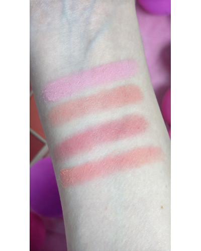 Палетка рум'ян Illusion Blush NEVERTI NP207